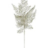Silk Lace Fern Pick Champagne 24-inch by Select, decorative artificial fern stem