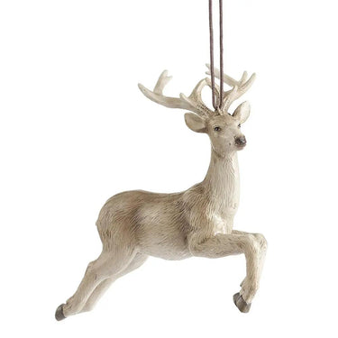 Allstate Reindeer Ornament Grey/Brown 6.5" - Holiday Ornaments Merchandise