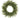 Juniper/Cypress Silk Wreath, 24-inch, green foliage, Allstate.
