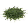 Willow Pine Round Placemat, silk, green, 18in, Allstate