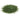 Willow Pine silk oval placemat, green, 26 inches for table setting