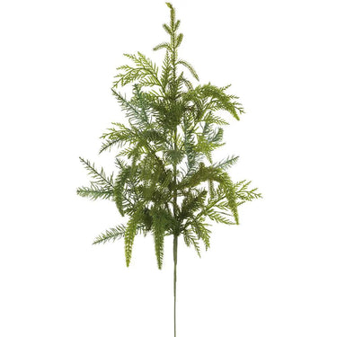 Soft Cedar Mix Pine Spray, silk, 27in; Allstate artificial greenery