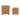 Melrose Amber Dolomite Container (2 Sizes) - Vases Merchandise