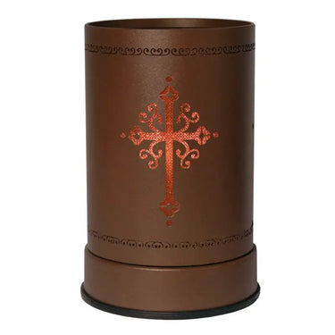 Scentchips Antique Cross Touch Warmer 6.5" - Candle & Oil Warmers Candles/Fragrance