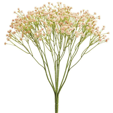 Allstate Baby's Breath Bush Blush 15" - Artificial Flowering Plants Silk