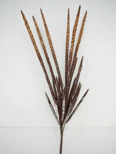 Supreme Bamboo Willow Bush Brown - Artificial Non-Flowering Plants Silk