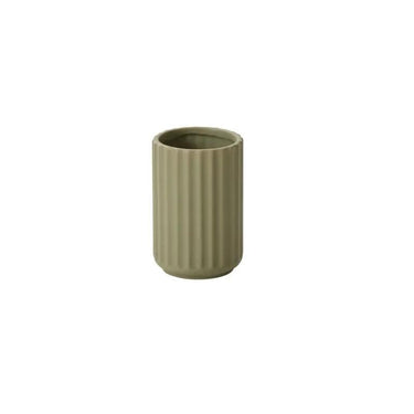 Accent Decor Beam Vase Green 4" x 6" - Vases Merchandise