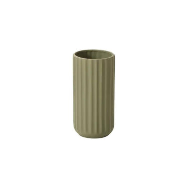 Accent Decor Beam Vase Green 4" x 8" - Vases Merchandise