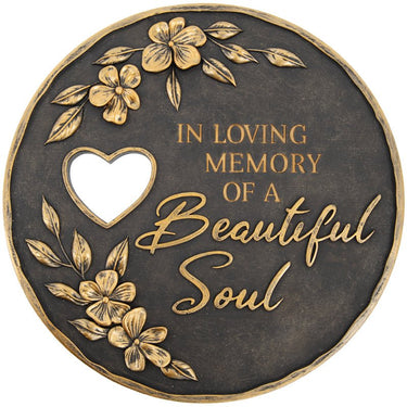 "Beautiful Soul" Garden Stone - Evergreen Home and Floral