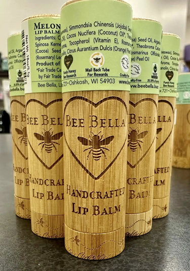 Bee Bella Bee Bella Lip Balm Honeydew Melon - Lip Balms Bath & Body
