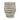 A&B Beige Sand-Cement Ridged Vase 7" x 9" - Vases Merchandise