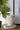A&B Beige Sand-Cement Ridged Vase 7" x 9" - Vases Merchandise