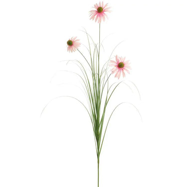 Allstate Black-Eye Susan Grass Spray Pink 39" - Artificial Flowering Plants Silk