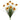 Allstate Black-Eyed Susan Bush Yellow 23.5" - Artificial Flowering Plants Silk