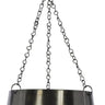 Deco Marché Black Metal Hanging Planter Small 5" - Planters Merchandise