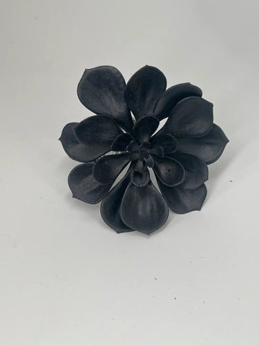 Sullivans Black Succulent Pick - Uncategorized Silk