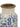 A&B Blue-White Ceramic Floral Print Vase 5.7"D x 12.5"H - Vases Merchandise