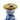 A&B Blue-White Chinoiserie Flower Vase with Gold Accent 9.5"D x 16" - Vases Merchandise