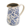 A&B Blue-White Flower Pitcher 6.5" x 7" - Vases Merchandise