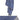 Blue/Silver Seamless Stars Ribbon 2.5" x 10Y - Evergreen Home and Floral