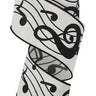 Bold Music Notes Ribbon 2.5"W x 10 yd - Evergreen Home and Floral