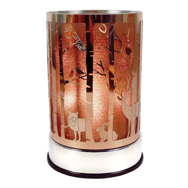 Scentchips Bronze Woodland Touch Warmer 6.5" - Candle & Oil Warmers Candles/Fragrance