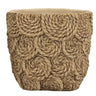 A&B Brown Earthy Texture Planter (2 Sizes) 6-8" - Planters Merchandise