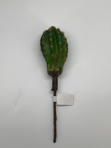 Supreme Cactus Pick 10" - Artificial Non-Flowering Plants Silk