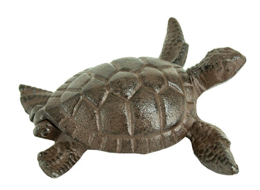 Moby Dick Cast Iron Sea Turtle Key Box 4"L x "W - Decorative Plaques Merchandise