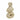 A&B Cement Stacking Stone Statue 5" x 9.5" - Sculptures & Statues Merchandise