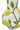 A&B Ceramic 3D Lemon Print Vase 9" x 13.5" - Vases Merchandise