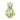 A&B Ceramic 3D Lemon Print Vase 9" x 13.5" - Vases Merchandise