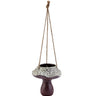 Napco Ceramic Brown Mushroom Hanging Planter 6.75"H x 18.5"L - Planters Merchandise
