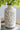A&B Ceramic Floral Print Vase Large 5.3"D x 10.5"H - Vases Merchandise