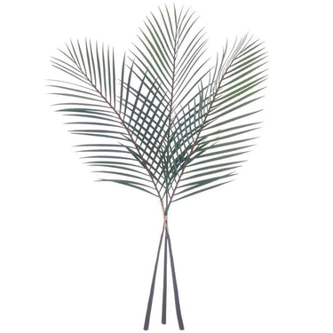 Allstate Palm Leaf Bundle X3 Green 40" - Artificial Flora Silk