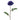 Allstate Rose Open Bud Blue 23" - Uncategorized Silk