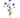 Allstate Pom-pom Mum Spray Blue 27" - Artificial Flowering Plants Silk