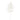 Allstate Fern Spray 32" White - Artificial Non-Flowering Plants Silk