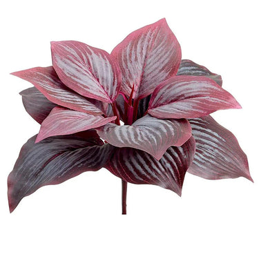 Allstate Hosta Leaf Bush Burgundy 7" - Uncategorized Silk