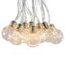 A&B Clear LED String Lights With Balls 9" x 9" X 2.5" - Light Ropes & Strings Lamps/Lights