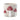 Napco Concrete Red-White Mushroom Planter 4.75" x 4.75" - Uncategorized Merchandise