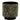 Melrose Dark Floral Container (2 Sizes) - Vases Merchandise