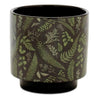 Melrose Dark Floral Container (2 Sizes) - Vases Merchandise