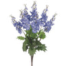Allstate Delphinium Bush Blue 26" - Artificial Flowering Plants Silk