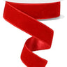Deluxe Red Velvet/Satin Backing Ribbon 1.5" x 10yd - Evergreen Home and Floral