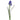 Regency Dutch Iris Spray Blue 25" - Artificial Flowering Plants Silk