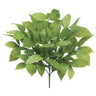 Allstate Fat Acuba Bush Light Green 18" - Artificial Non-Flowering Plants Silk