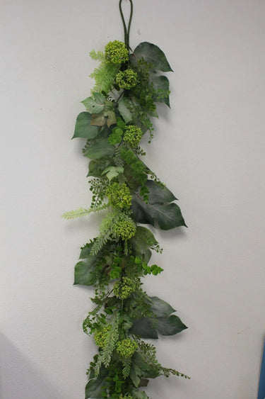 Supreme Fig/Fern/Eucalyptus Garland 6' - Garlands Silk
