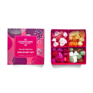 Scentchips Floral Blend Discovery Scent Wax Melt Box 4oz - Wax Tarts Candles/Fragrance