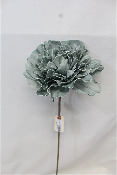 Supreme Foam Flower Stem Blue 30" - Artificial Flowering Plants Silk